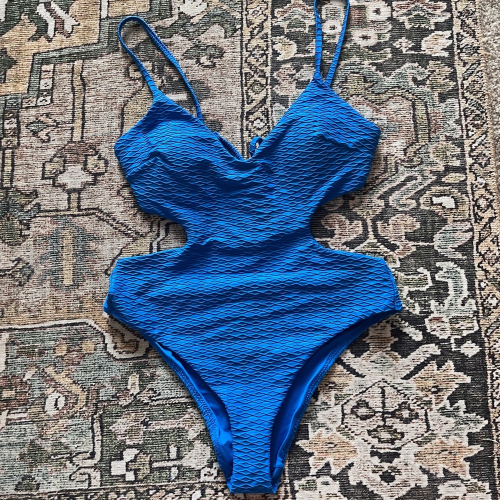 Victoria's Secret Blue One-Piece Swimsuit